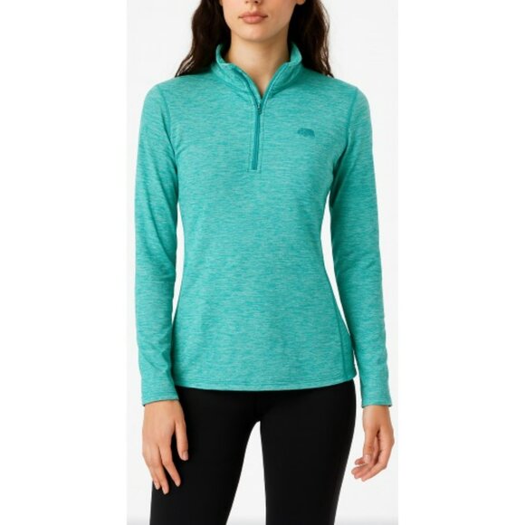 The North Face Women’s Teal Quarter‑Zip Pullover – Size M, Cozy Activewear - Picture 8 of 8